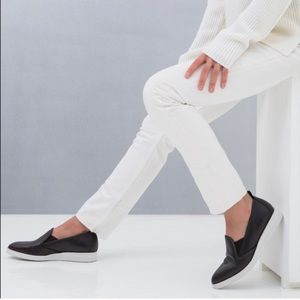 Everlane Leather Street Platform Shoes